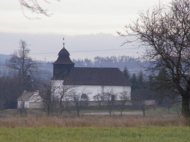 Kostel nad Jasenic